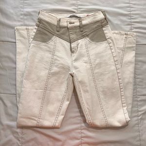 Fashion nova white jeans